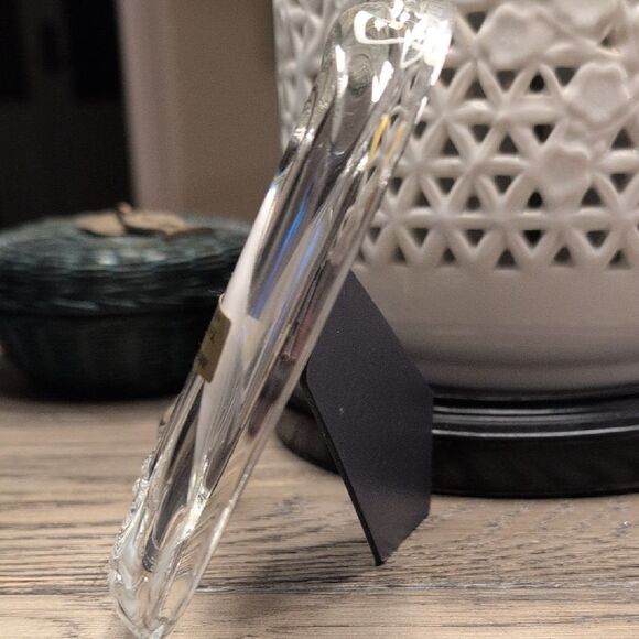 Home Beautiful Germany Etched Glass Tulip Picture Frame 2.5" x 3" Photo Size - Picture 7 of 11